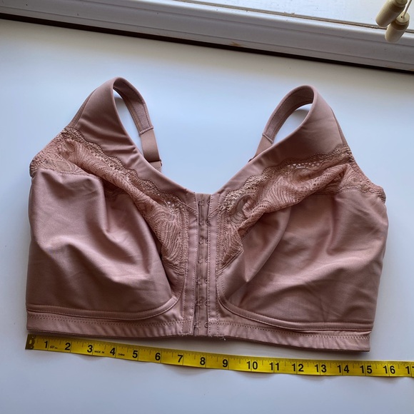 Glamorise MagicLift Natural Shape Wirfree Bra 42H Cappuccino 1210 Front Close - Picture 8 of 9